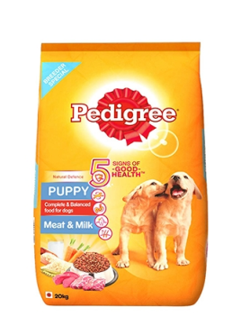 Pedigree Dry Puppy Meat and Milk 20k 